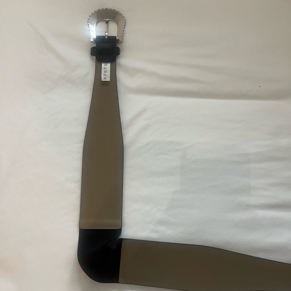 35” silver chunky stretch belt - Picture 3 of 4